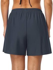 img 1 attached to Firpearl Womens Shorts Boyleg Swimwear