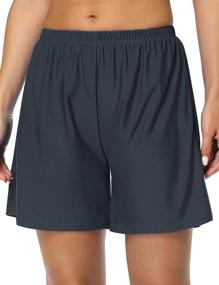img 2 attached to Firpearl Womens Shorts Boyleg Swimwear