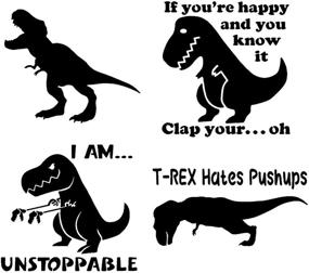 img 4 attached to T Rex Dinosaur декоративный пакет Непреодолимые внешние аксессуары