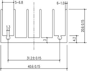 img 2 attached to Awxlumv Aluminum Chipset Diffusion Heatsink