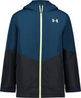 under armour westward jacket: stylish boys' outerwear at jackets & coats logo