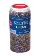 🌈 16 oz. shaker of pacon spectra glitter sparkling crystals, multi-color effects for enhanced visibility logo