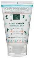 🔥 earth therapeutics foot repair balm - 4-ounce tube (pack of 3) | deep moisturizing treatment for soothing & healing dry feet logo