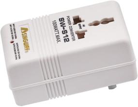 img 1 attached to Voltage Converter Travel Adapter Transformer