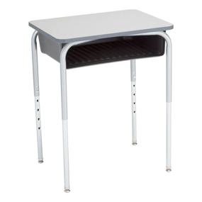 img 4 attached to Learniture Open Front School Desk W/Color Book Box (Pack Of 2) Furniture