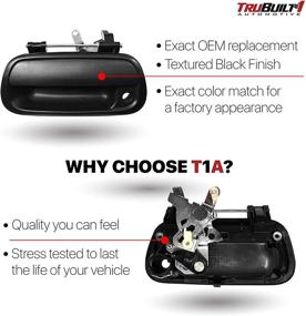 img 3 attached to 🔧 Premium T1A Tailgate Handle Replacement for Toyota Tundra 2000 - 2006: Enhanced Durability and Easy Installation