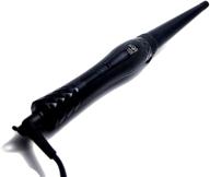 🔥 la garotta ceramic tapered curling iron: clipless hair curler for amazing curls, fast heat, lightweight & easy-to-use with 360° swivel cord - 1-inch to 1/2-inch logo