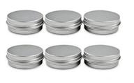 aluminum cosmetic containers candles storage logo