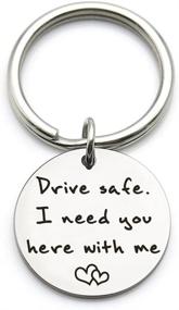 img 4 attached to ❤️ XYBAGS Trucker Husband Boyfriend Keychain: The Perfect Gift for Your Loved Ones!