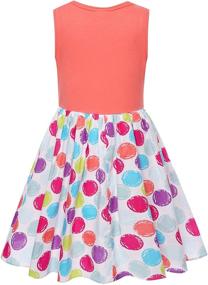 img 3 attached to Breezy Bonny Billy Girl's Casual Summer Tank Dresses: Perfect for Kids' Comfort and Style