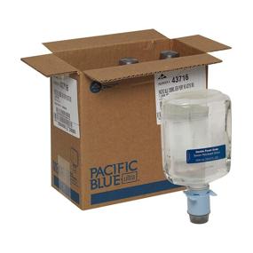 img 4 attached to 🧼 Pacific Blue Ultra Automated Touchless Gentle Foam Hand Soap Dispenser Refill by GP PRO (Georgia-Pacific): Dye and Fragrance Free | 43716, 1200 mL Per Refill, 3 Refills Per Case