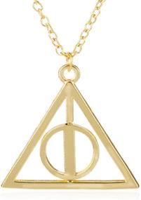 img 3 attached to Ожерелье "Deathly Hallows" Acecraft для мальчиков - стильные украшения для молодых искателей приключений