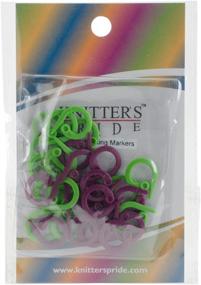 img 1 attached to 🧶 Enhance Your Knitting Experience with Knitter's Pride KP800172 Mio Stitch Split Ring Markers (30 Pack)