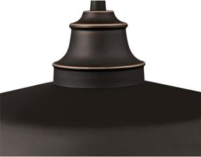 img 1 attached to 🔦 Westinghouse Lighting 6363200 Iron Hill Pulley Pendant Light with Metal Shade, Oil Rubbed Bronze/Bronze Finish