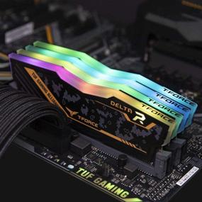 img 2 attached to TEAMGROUP T-Force Delta TUF Gaming Alliance RGB DDR4 16GB (2X8GB) 3200MHz (PC4-25600) CL16 Desktop Gaming Memory Ram TF9D416G3200HC16CDC01 - TUF