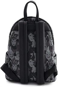 img 2 attached to 🎒 Loungefly Disney Villains Debossed Mini Backpack: Embrace the Dark Side in Style!