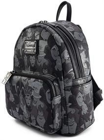 img 3 attached to 🎒 Loungefly Disney Villains Debossed Mini Backpack: Embrace the Dark Side in Style!