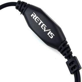 img 1 attached to 🎧 Covert Acoustic Tube Headset for Baofeng BF-888S Retevis H-777 RT22 RT1 Arcshell AR-5 Walkie Talkies - Pack of 5 Throat Mic 2 Way Radio Earpieces by Retevis