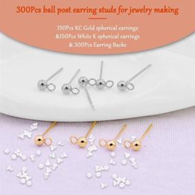 img 3 attached to Earring Jewelry Earrings Replacements Findings Beading & Jewelry Making in Jewelry Findings