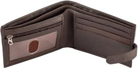 img 4 attached to 👝 Sakkas Men's Bifold Press Leather Wallet - Enhancing Your Style with Quality Accessories