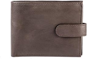 img 1 attached to 👝 Sakkas Men's Bifold Press Leather Wallet - Enhancing Your Style with Quality Accessories