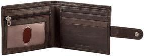 img 3 attached to 👝 Sakkas Men's Bifold Press Leather Wallet - Enhancing Your Style with Quality Accessories