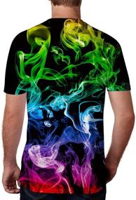 img 3 attached to 👕 Revolutionize Your Summer Wardrobe with NEWISTAR Unisex 3D Printed Graphic T-Shirts in Trendy Short Sleeve Designs (S-XXL)