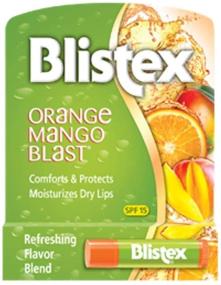 img 1 attached to Бальзам для губ Blistex Protectant Orange Mango Blast 15 уход за кожей