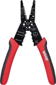 img 4 attached to 🛠️ Enhanced WGGE WG-015 Professional Crimping Tool/Multi-Tool 8-Inch Wire Stripper and Cutter (Versatile Hand Tool)