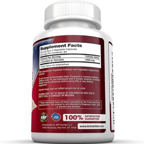 img 2 attached to BRI L-Carnitine - Premium Quality 1000mg Amino Acid for Weight Loss, Athletic Performance, Stamina, and Heart Health - 180 Vegetable Cellulose Capsules
