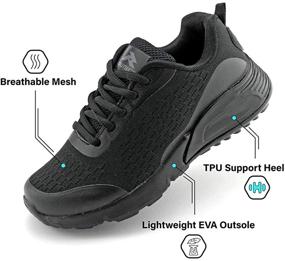 img 3 attached to 👟 Premium Performance: RUNIC Kids Sneaker — Breathable Mesh Athletic Shoes for Active Boys and Girls