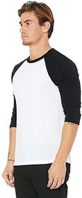 img 1 attached to 🔥 Get the Best Deal on Bella Canvas 4 Sleeve Baseball Discount Boys' Clothing!