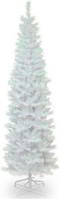 img 4 attached to 6ft National Tree Company Artificial 🎄 Christmas Tree - Stunning White Tinsel with Stand