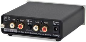 img 2 attached to Black Audiophile Audio Component Phonograph Preamplifier - Pro-Ject Phono Box S (Black)
