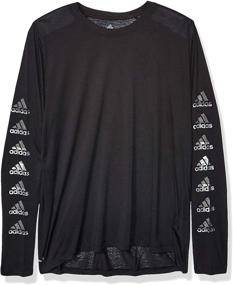 img 3 attached to Adidas F19AXGM340 Tee Black X Large Men's Clothing