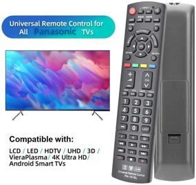 img 3 attached to 📺 Gvirtue Universal Remote Control GPN-15 - Compatible Replacement for Panasonic TV: Viera Link, HDTV, 3D, LCD, LED - Applicable to N2QAYB000485, N2QAYB000100, N2QAYB000221, N2QAYB00048