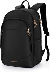 img 4 attached to 🎒 Laptop Backpack LIGHT FLIGHT: Stylish & Practical Women's Backpack for Travel, School, and Work – Fits up to 15.6 inch Laptops