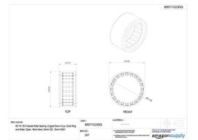 img 1 attached to 🔧 Highly Efficient SKF HK 2520 Needle Bearing: Reliable Performance for Diverse Applications