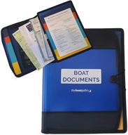 📁 the boat galley boat documents organizer: large size for efficient storage логотип