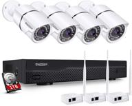 📷 tmezon 8ch 5mp по технологии poe система домашней камеры видеонаблюдения с 1тб жестким диском и репитером wi-fi - проводные уличные камеры poe и беспроводные ip камеры для 24/7 записи логотип
