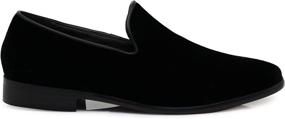 img 3 attached to 👞 Timeless Style: Enzo Romeo Vintage Loafers Classic Men's Shoes