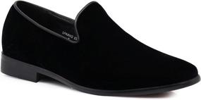 img 4 attached to 👞 Timeless Style: Enzo Romeo Vintage Loafers Classic Men's Shoes