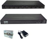 🔌 security-01 hdmi powered splitter, 8 ports, full hd 1080p & 3d support, one input to eight outputs logo