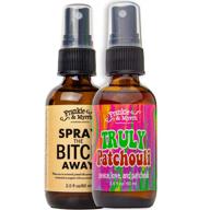 🌿 patchouli and spray the b away room spray and body mist duo: aromatherapy, essential oil natural fragrance for relaxation, energy, and stress relief logo