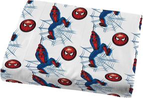 img 3 attached to 🕷️ Marvel Spiderman Wall Crawler Twin Sheet Set: 3-Piece Bedding Bundle