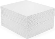 🎨 premium 8x10 artist canvas panels - 36 pack white stretched canvas boards for oil or acrylic painting party by tosnail logo