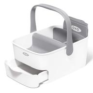 oxo tot diaper caddy with changing mat for ultimate convenience and organization logo
