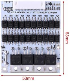 img 3 attached to ⚡️ Модуль платы BMS для защиты Li-ion-аккумуляторной батареи - 10S 36V 40A для тернарных кобальтово-кислотных с балансировкой батарей - идеально для электроинструментов.