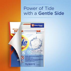 img 1 attached to Tide Pods Free and Gentle, 20 Count: Dermatologist Recommended Laundry Solution for Sensitive Skin