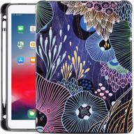 🐠 gofupa ipad 9th generation (2021) case for girls - 10.2 inch/10.5 inch, auto awake/sleep, seabed world design logo